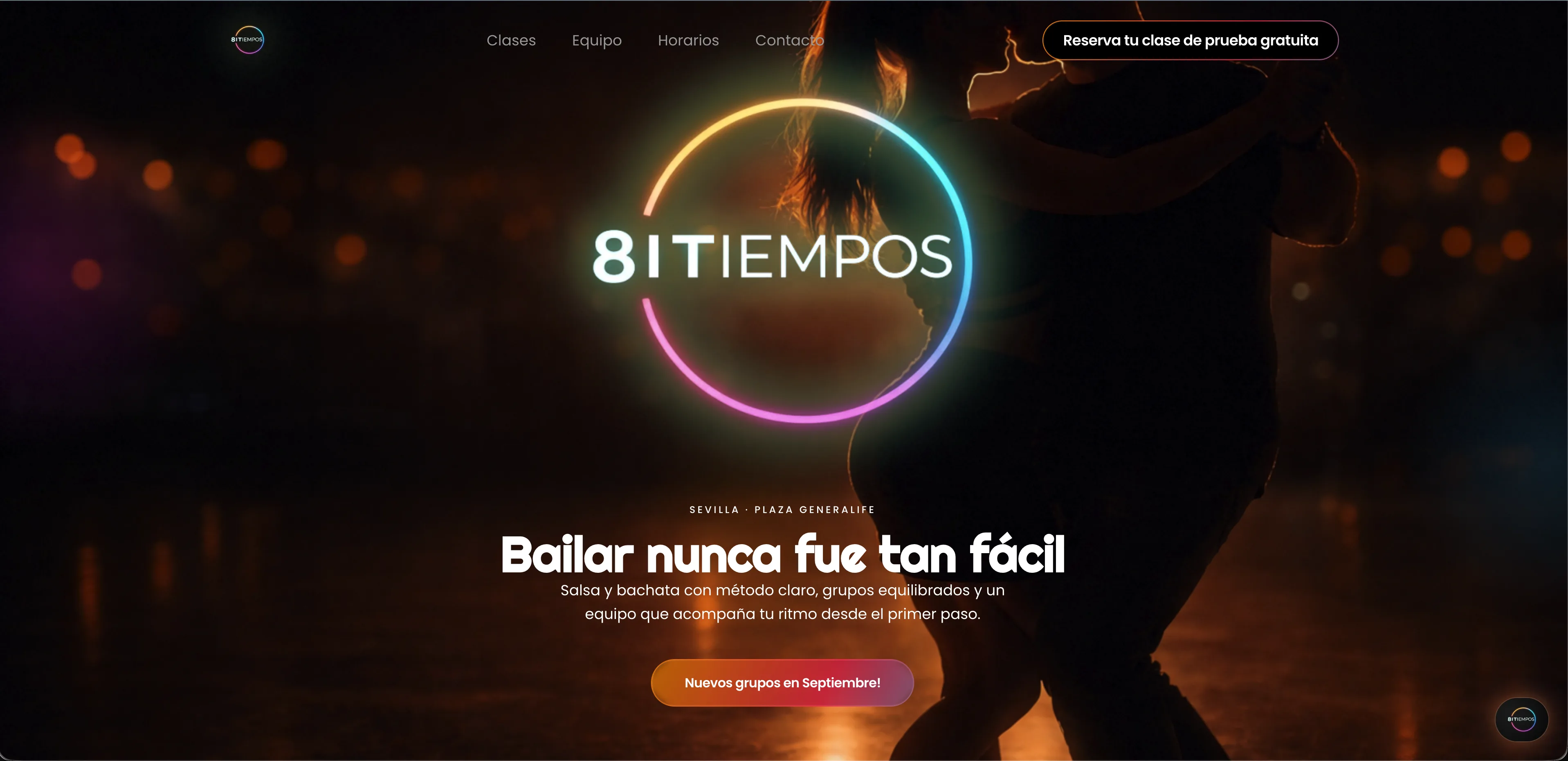 Academia 8 Pasos — demo conceptual